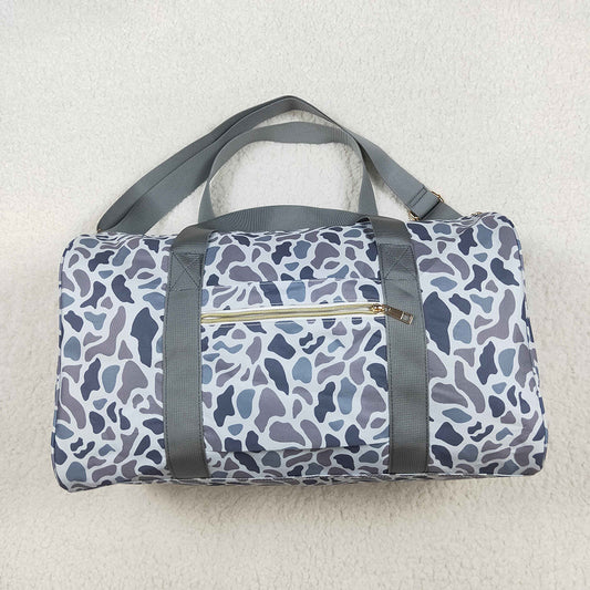 Young Adult Grey Camo Tree Branches Gym Bags