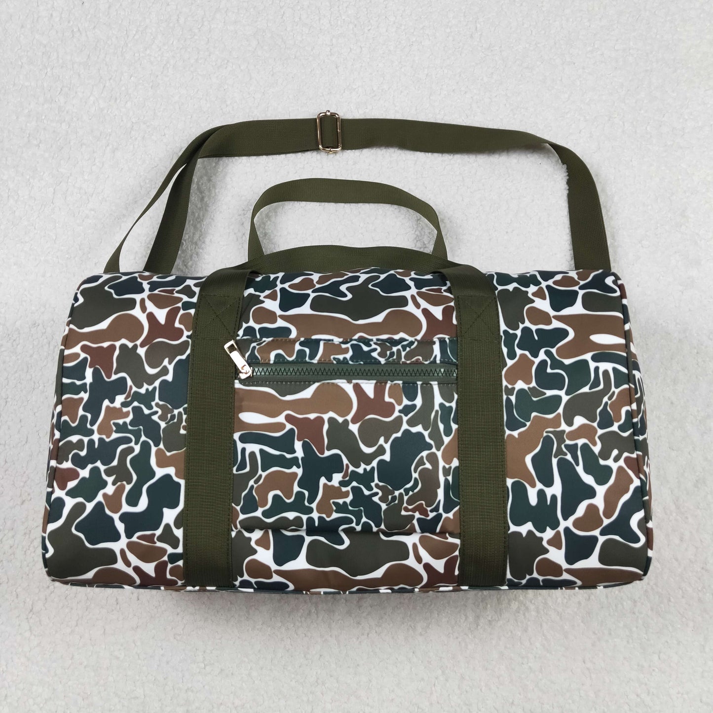 USA Shop Dark Brown Camo Gym Bags