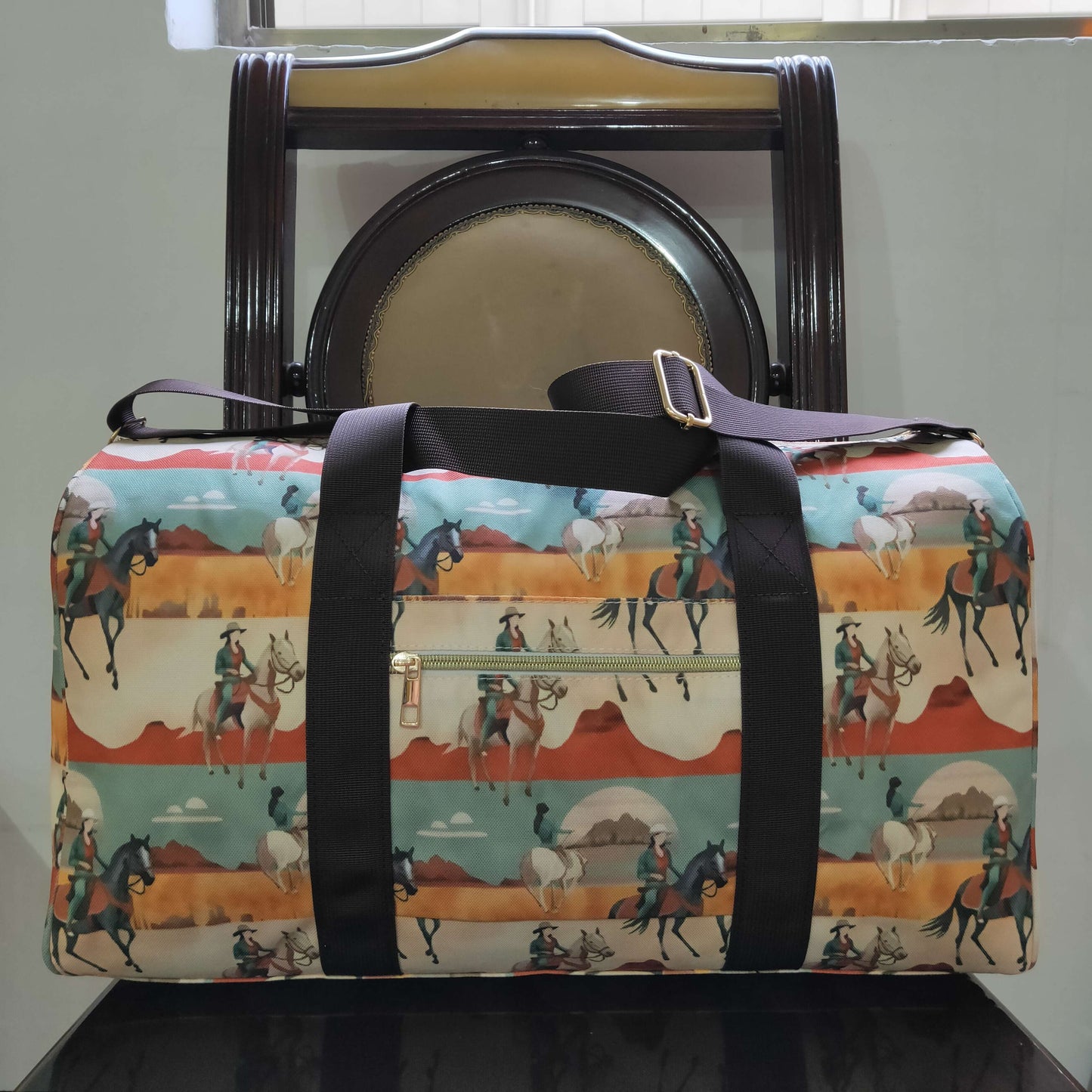 USA Shop Adult Horse Rodeos Western Gym Bags