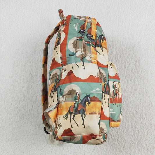 Baby Kids Children Western Horse Rodeo Cowboy Backpacks Bags