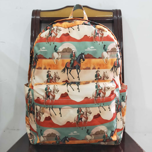 USA Shop Baby Boys Horse Rodeos Western School Backpack Bags