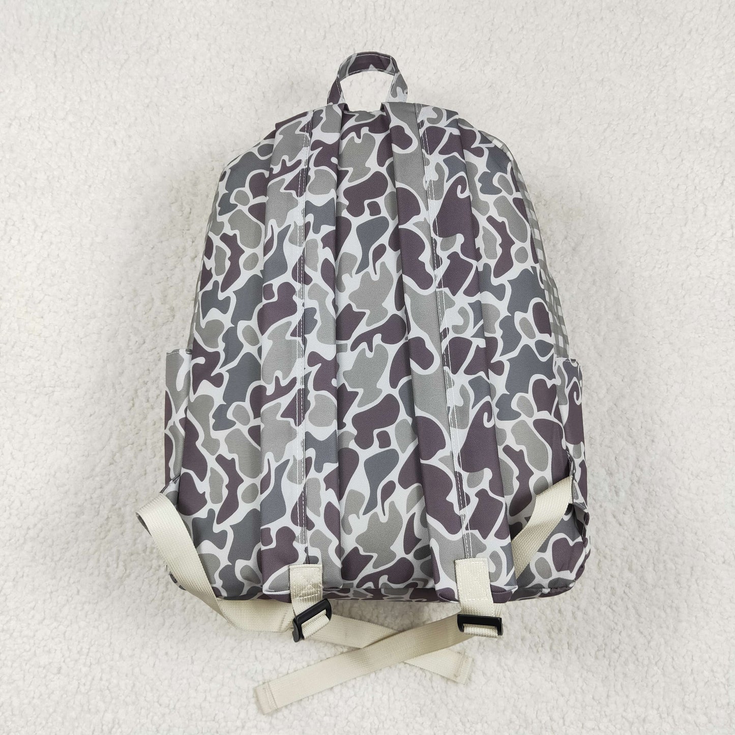 USA Shop Baby Children Grey Camo Embroidery Dogs Hunting School Backpack Bags