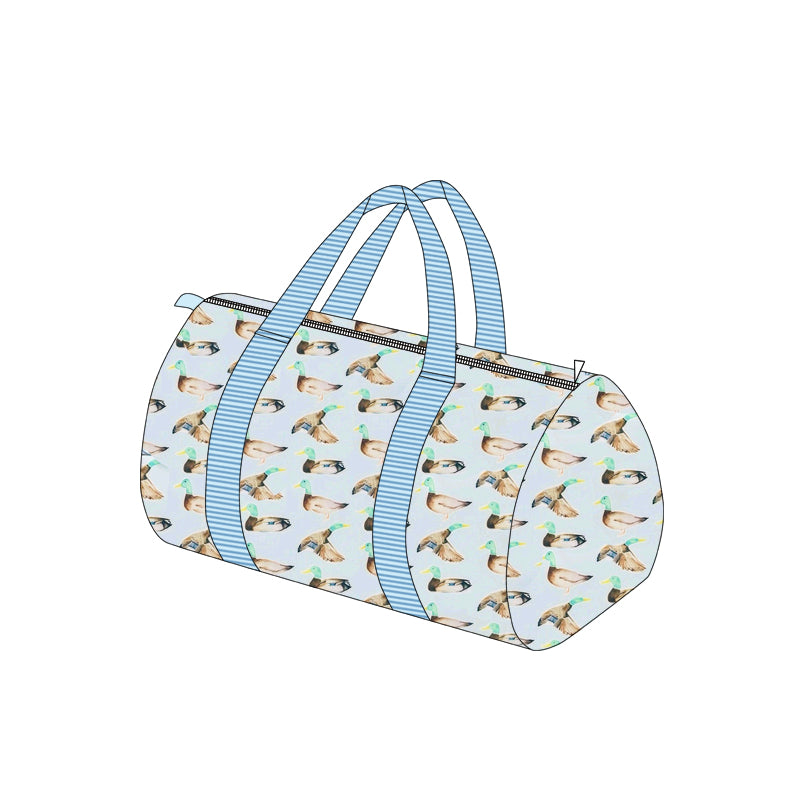 Baby Girls Adult Blue Ducks Duffle Gym Bags Preorder