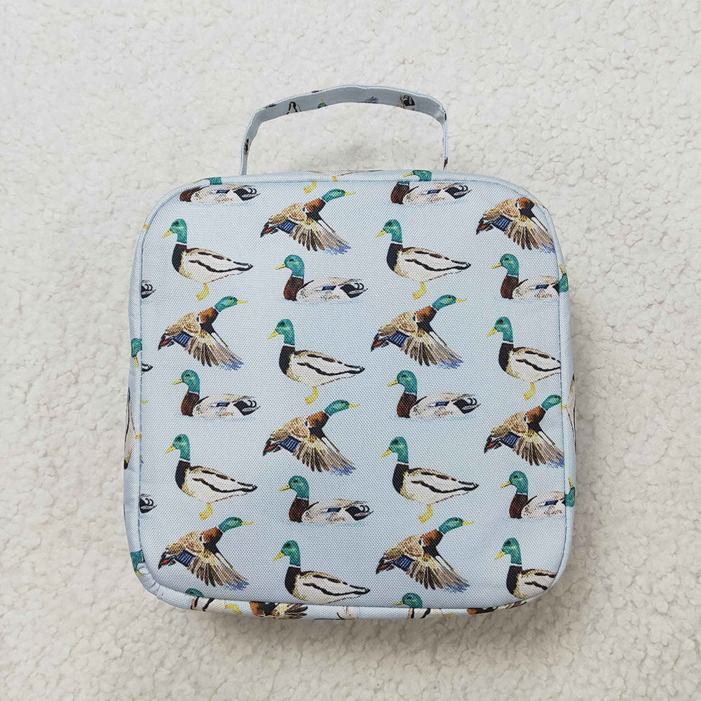 Baby Kids Mallard Ducks Hunting Lunch Dinner Picnic Box Bag