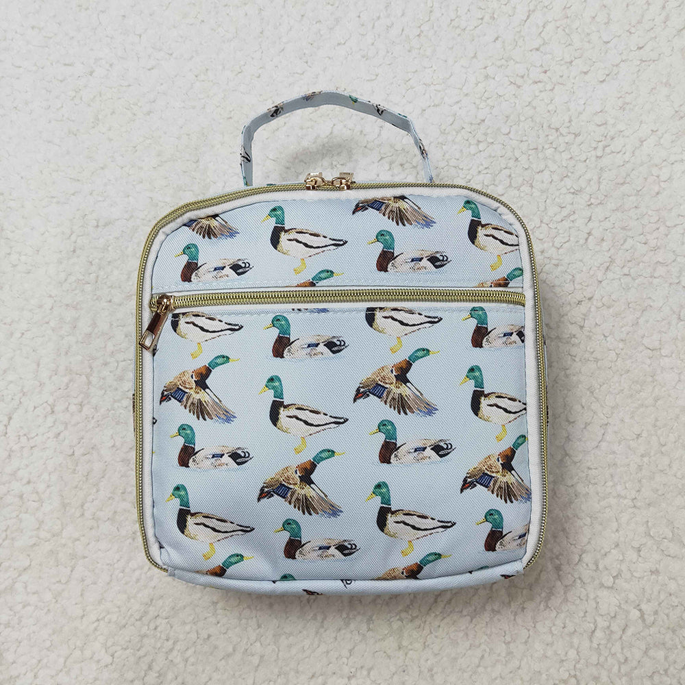 Baby Kids Mallard Ducks Hunting Lunch Dinner Picnic Box Bag