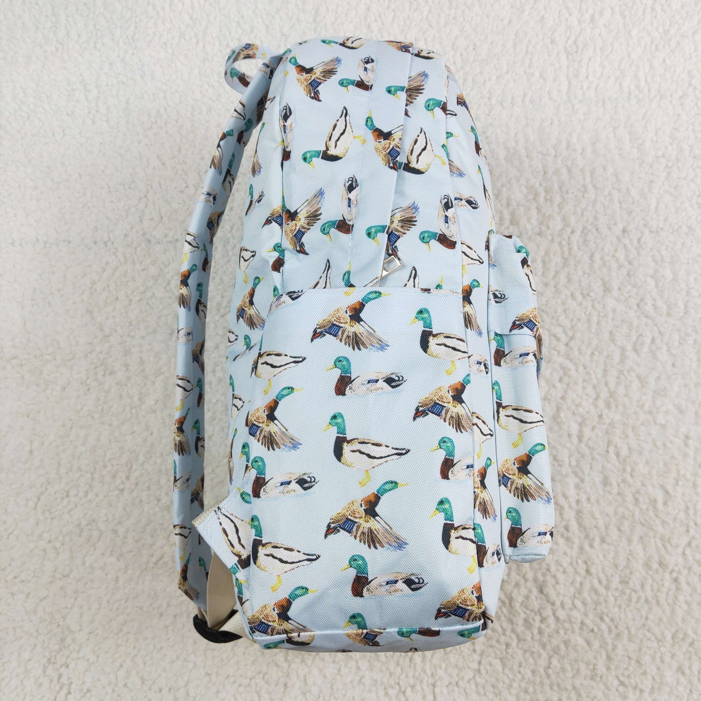 USA Shop Baby Children Ducks Plaid Hunting School Backpack Bags