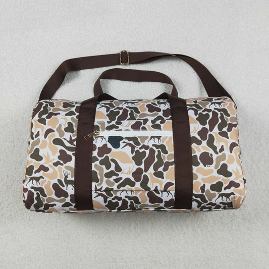 USA Shop Dogs Ducks Camo Hunting Gym Bags