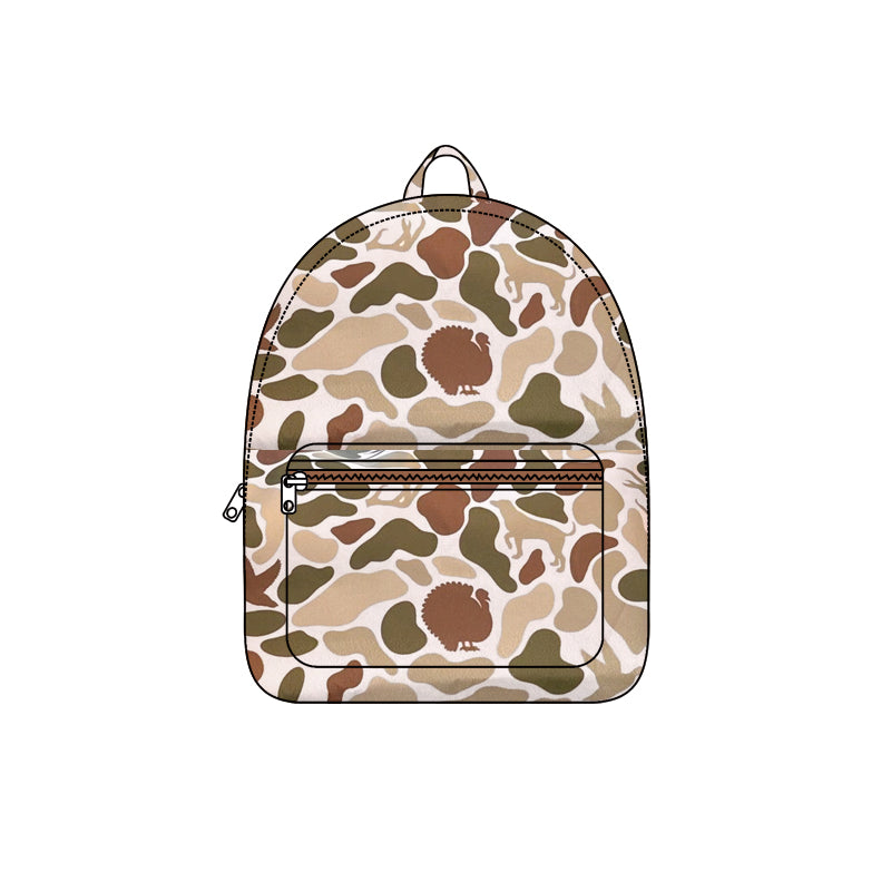 Baby Kids Deer Camouflage Backpacks Bags Preorder