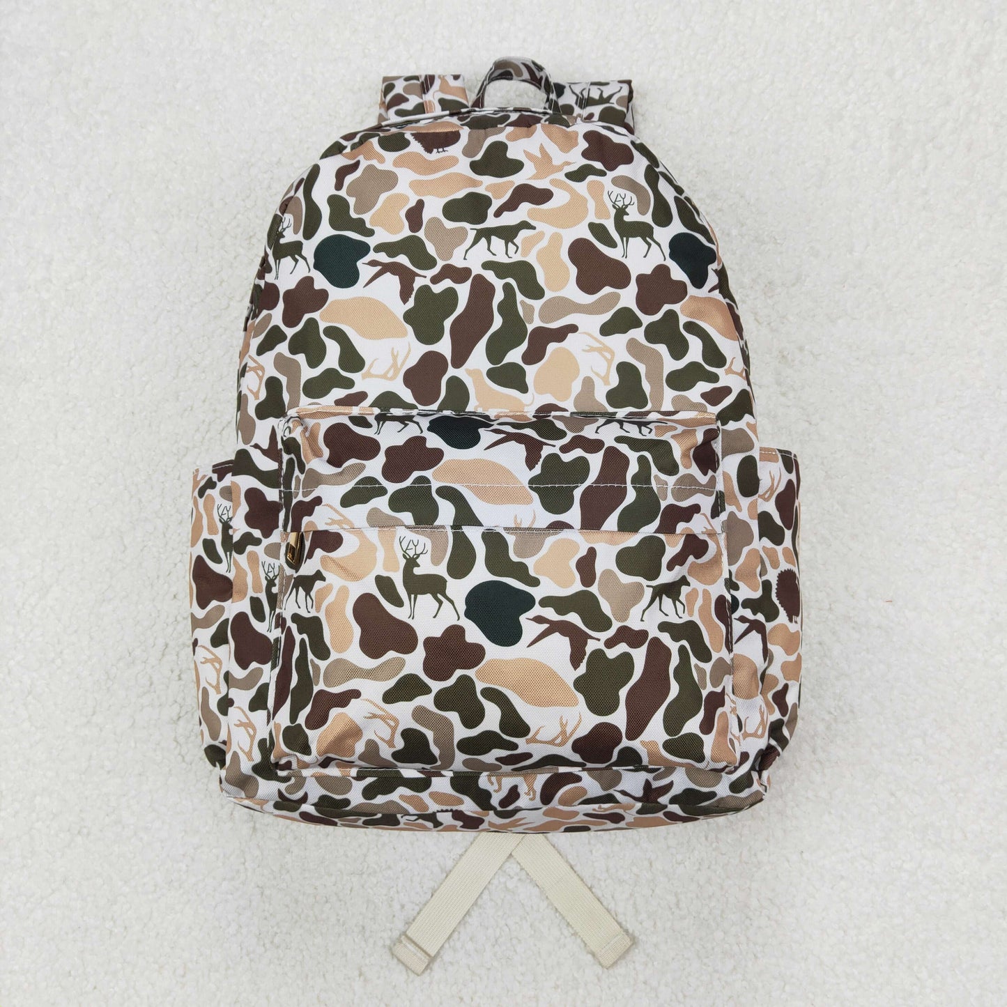 USA Shop Baby Children Dogs Ducks Deer Camo School Backpack Bags