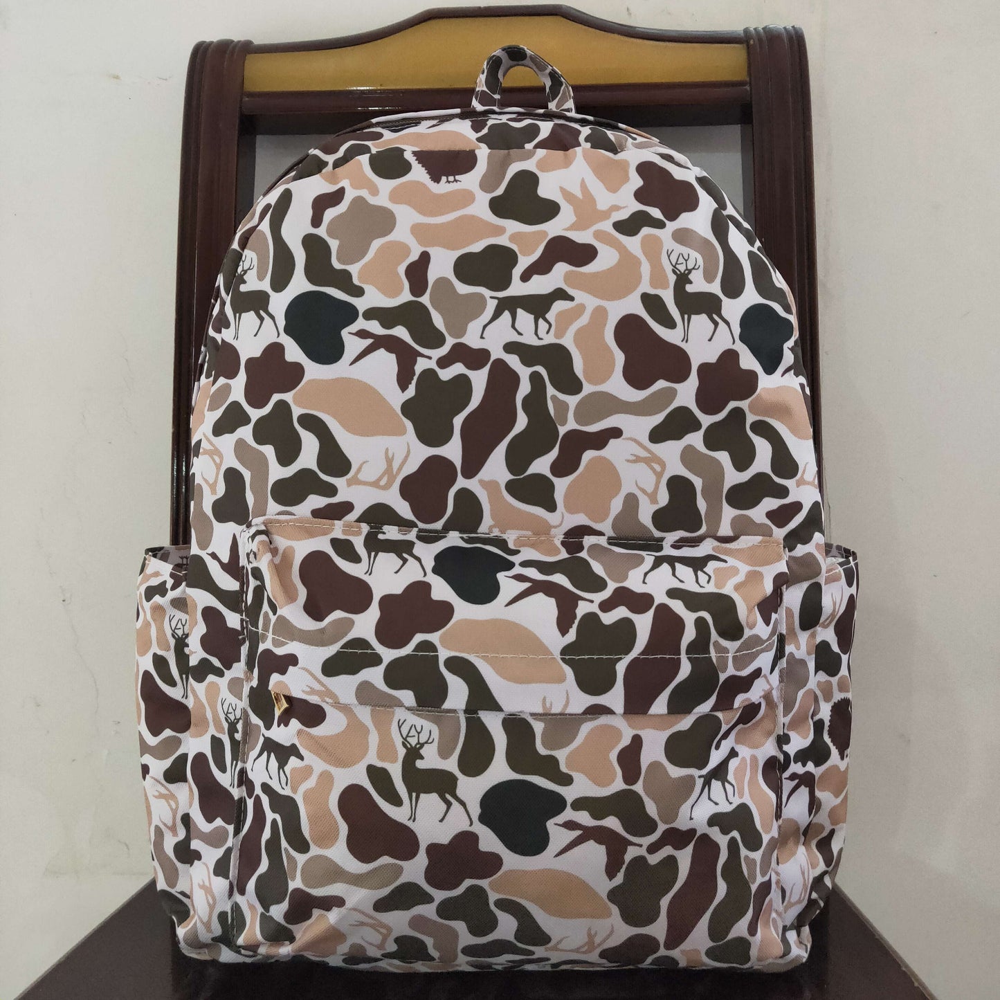 USA Shop Baby Children Dogs Ducks Deer Camo School Backpack Bags