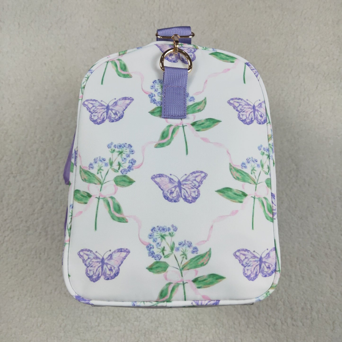 USA Shop Colorful Flowers Ruffle Gym Bags