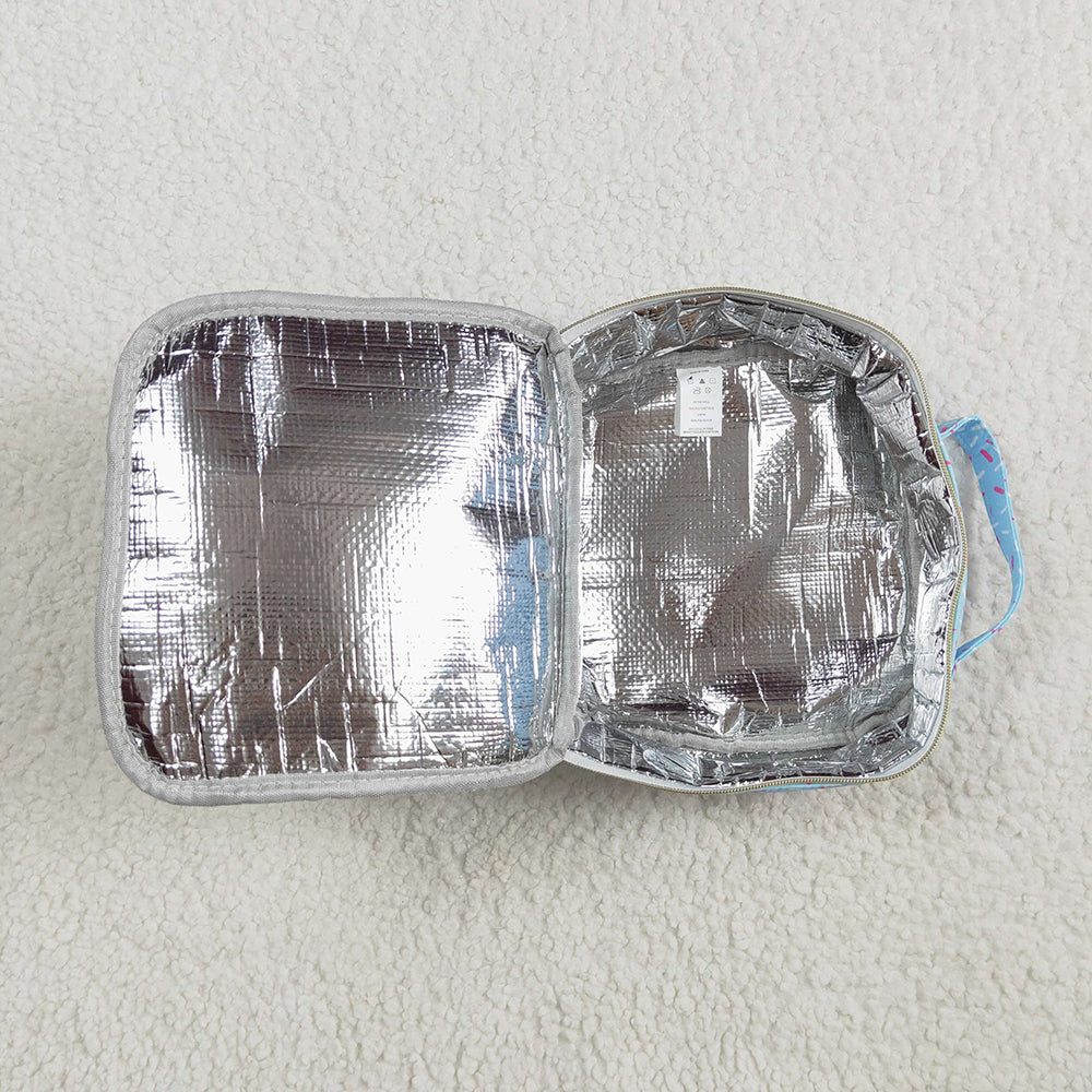 Baby Kids Blue Team Sprinkles Drips Lunch Boxes School Bags