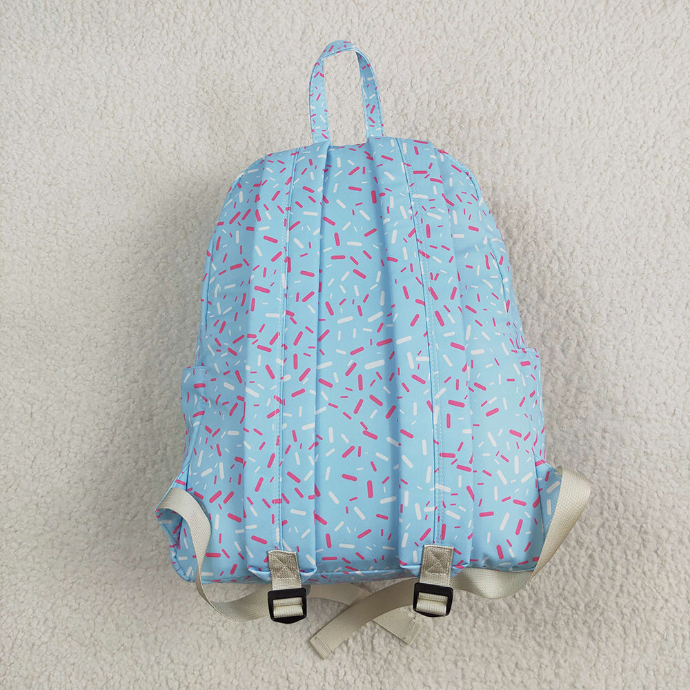 Baby Kids Blue Drips Team School Bags