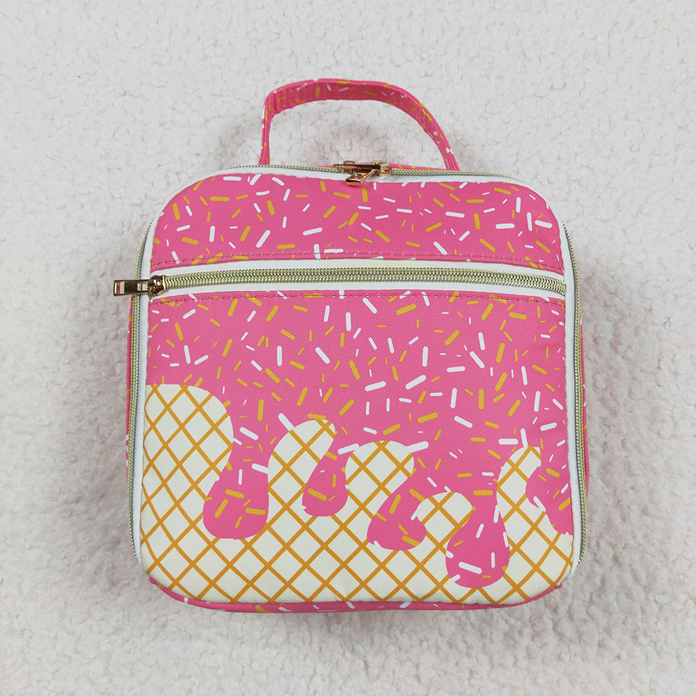 Baby Girls Pink Team Lunch Boxes School Bags