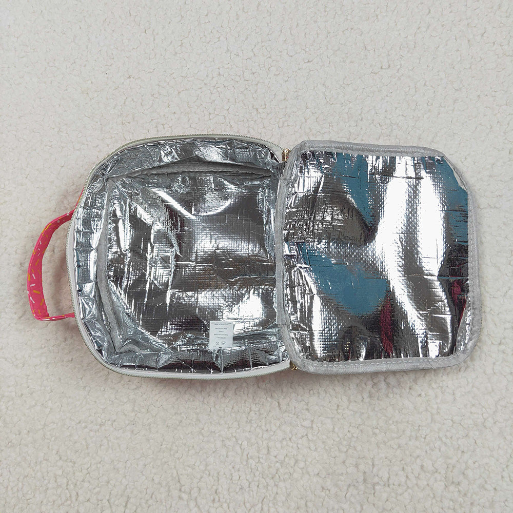 Baby Girls Pink Team Lunch Boxes School Bags