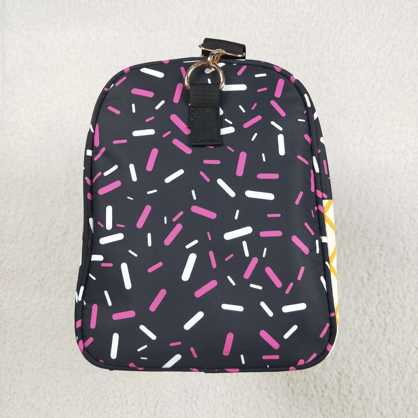 USA Shop Black Sprinkles Drip Team Gym Bags