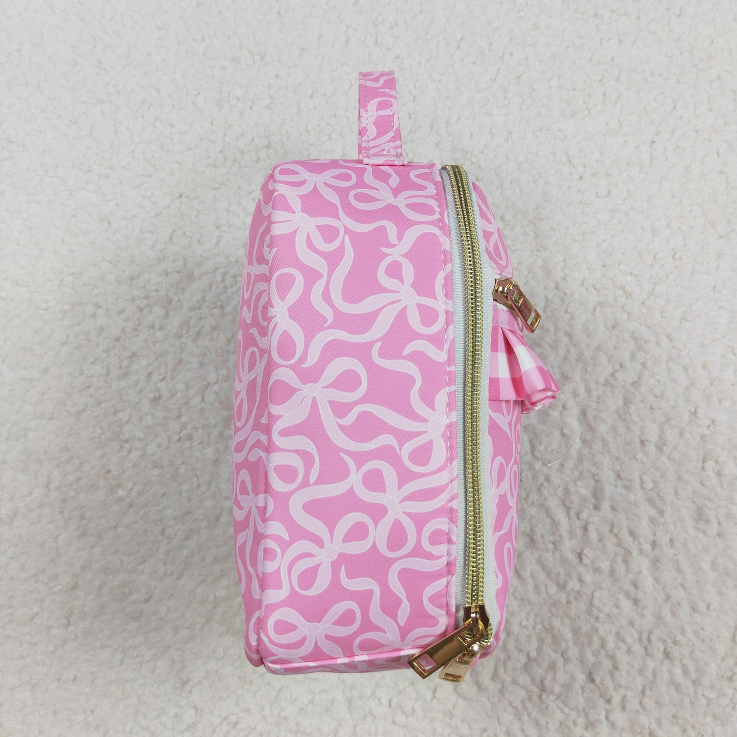 USA Shop Baby Girls Pink Bows School Lunch Boxes