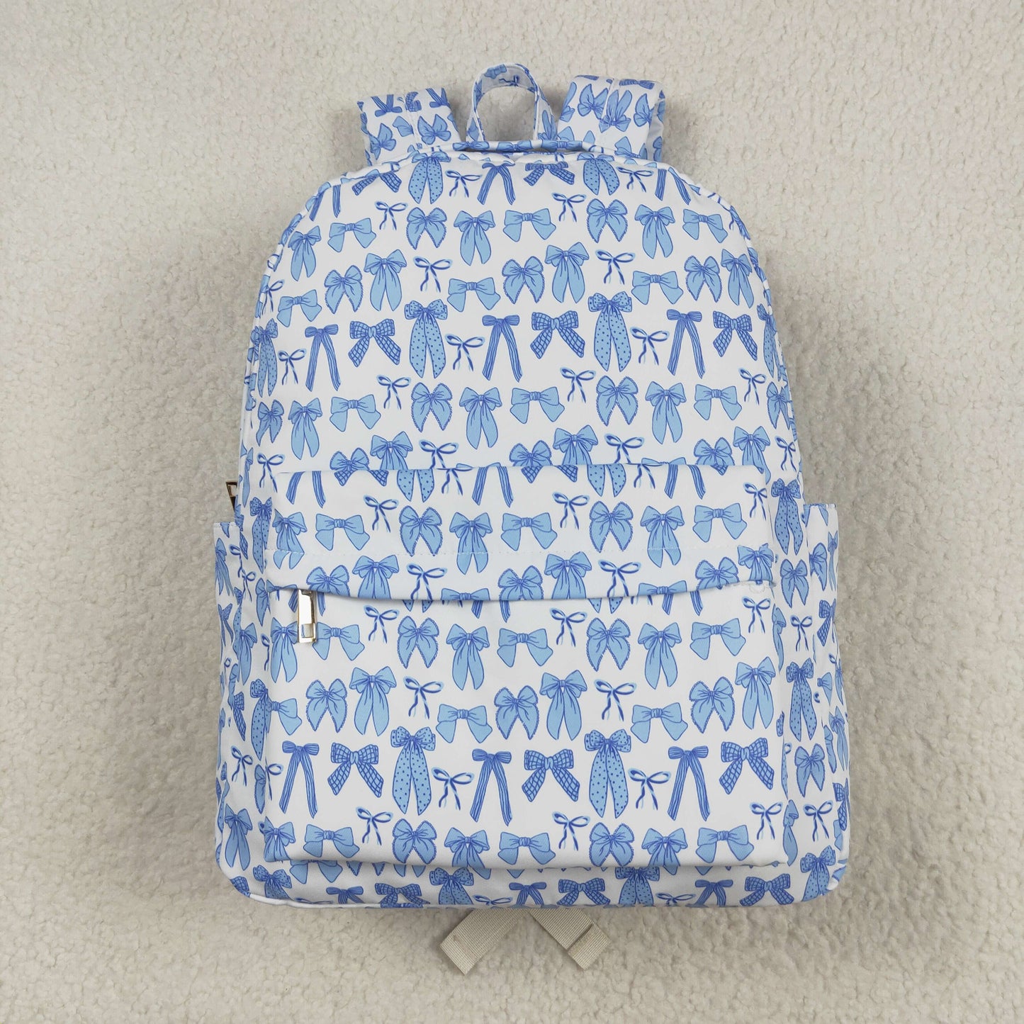 USA Shop Baby Girls Blue Bows Backpack School Bags