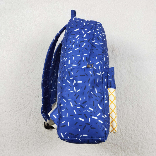 USA Shop Baby Kids Hot Blue Drip Sprinkles Backpack School Bags
