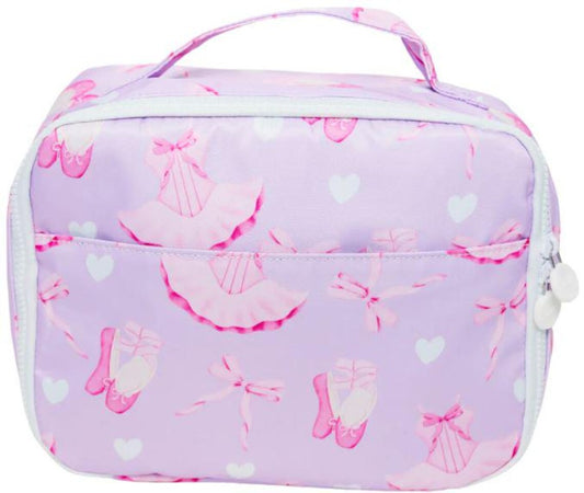 Baby Kids Pink Dancers Print Lunch Boxes Preorder