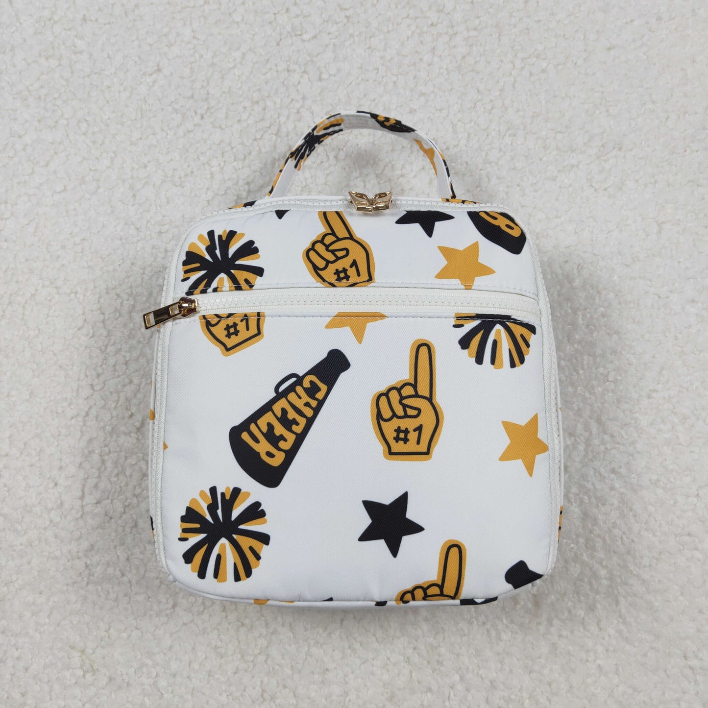 USA Shop Sibling Gold Cheer Stars Team Gym Bags Lunch Boxes