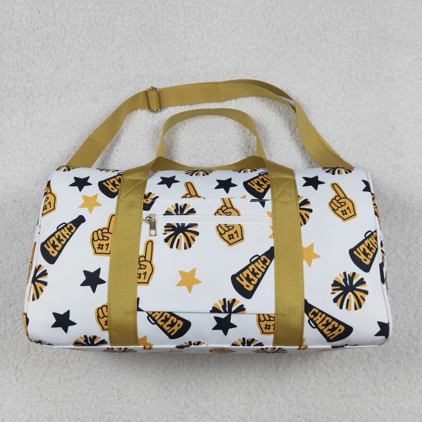 USA Shop Gold Cheer Stars Team Gym Bags