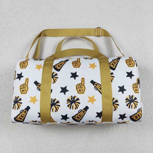 USA Shop Gold Cheer Stars Team Gym Bags