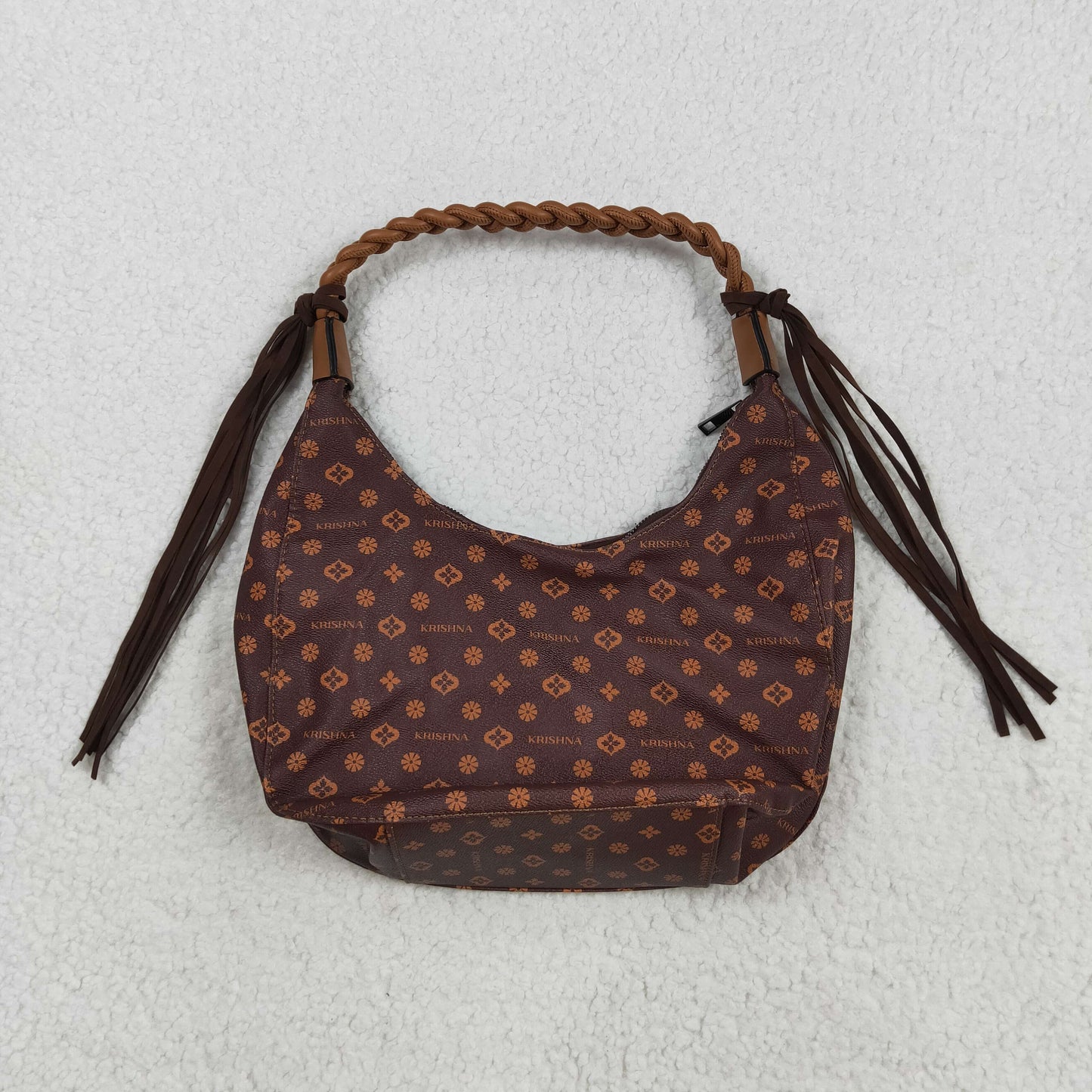 USA Turquoise Brown Handbags With Tassel