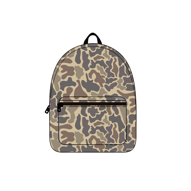 Baby Kids Southern Brown Camo School Back Bags Preorder