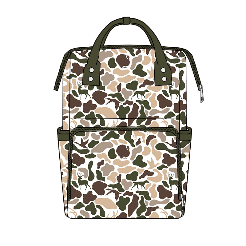 Baby Kids Dogs Ducks Deer Turkey Camo Backpack Bags Preorder