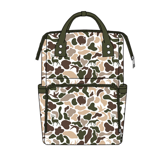 Baby Kids Dogs Ducks Deer Turkey Camo Backpack Bags Preorder