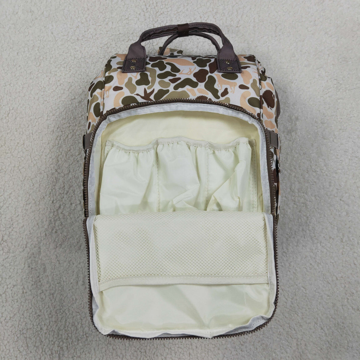 Baby Kids Dogs Ducks Deer Turkey Camo Mommy Diaper Backpacks Bags