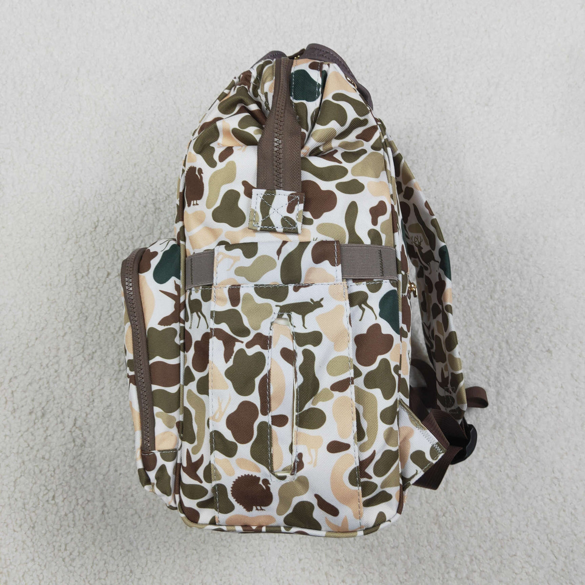 Baby Kids Dogs Ducks Deer Turkey Camo Mommy Diaper Backpacks Bags