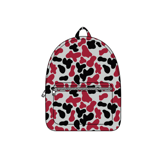 Preorder moq 5 Baby Kids Red Black Grey Camo Backpack Bags