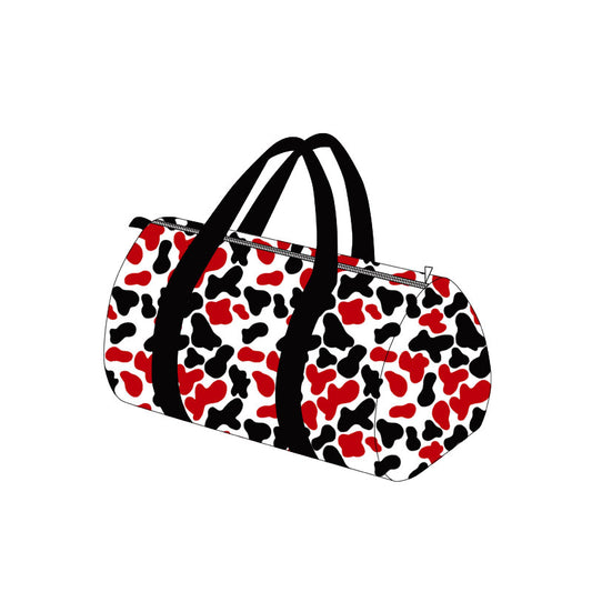 Preorder moq 5 Adult Red Black Camo Gym Bags