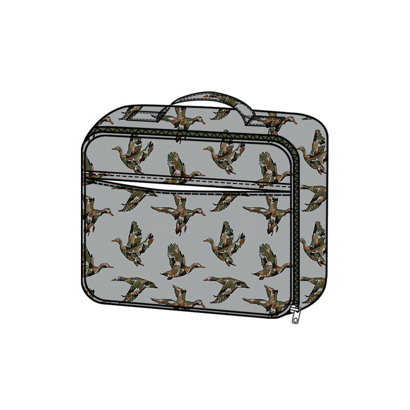 Baby Kids Camo Ducks Hunting Lunch Boxes Preorder