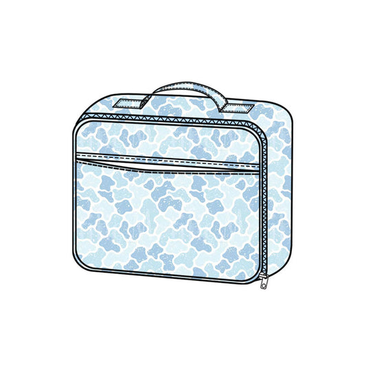 Baby Boys Blue Camo Lunch Boxes Preorder