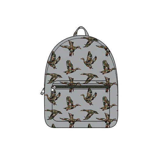 Baby Kids Camo Ducks Hunting School Backpack Bags Preorder