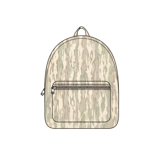 Baby Kids Khaki Camo School Backpack Bags Preorder