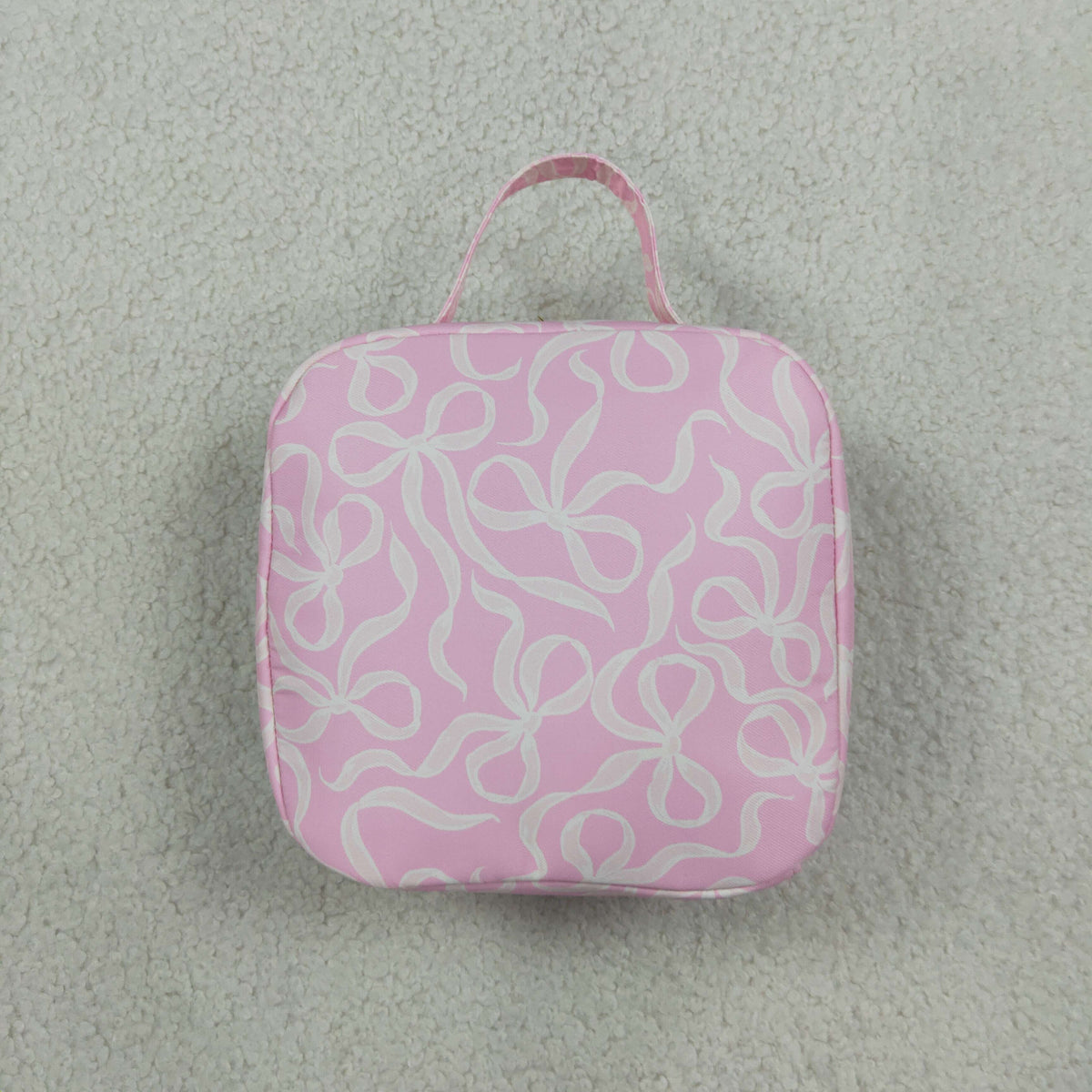 Baby Girls Pink Bows School Lunch Boxes