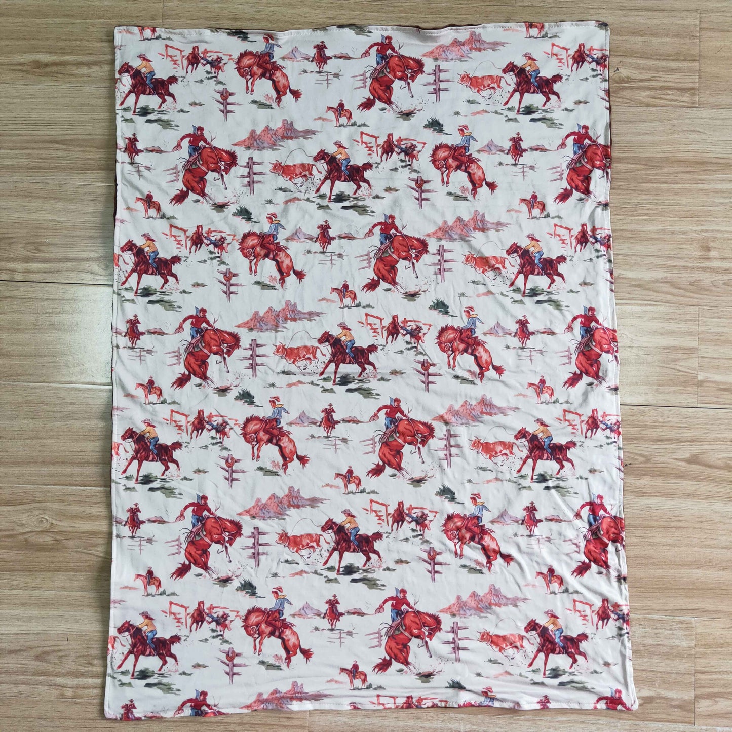 Sibling Baby Kids Western Blankets