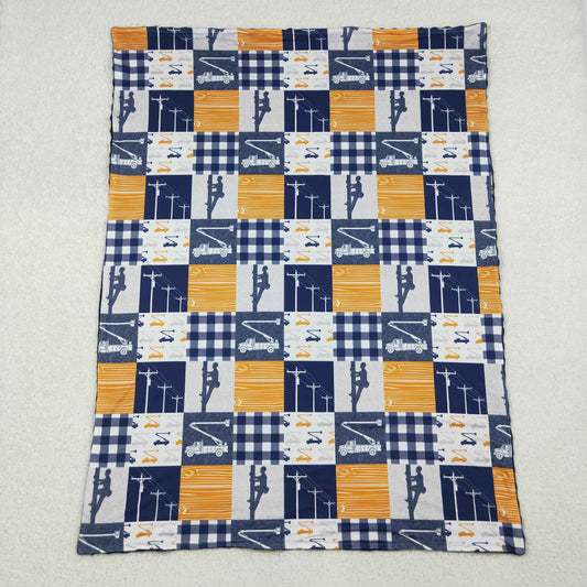 Baby Kids Power Tower Minky Blankets