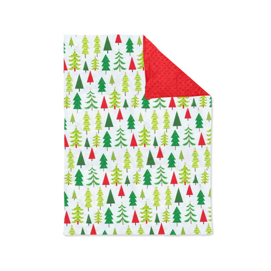 Baby Kids Girls Boys Christmas Tree Minky Blankets preorder