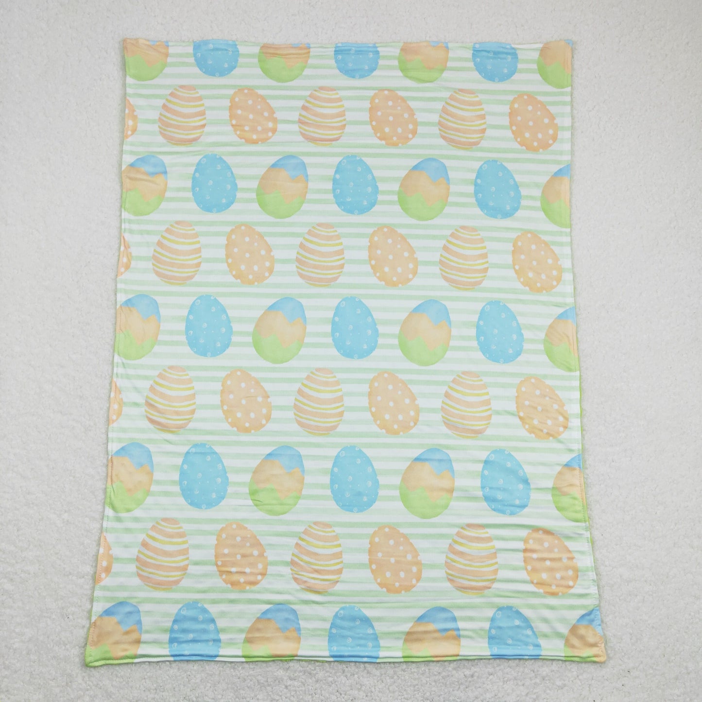 Sibling Baby Kids Rabbits Eggs Easter Blankets