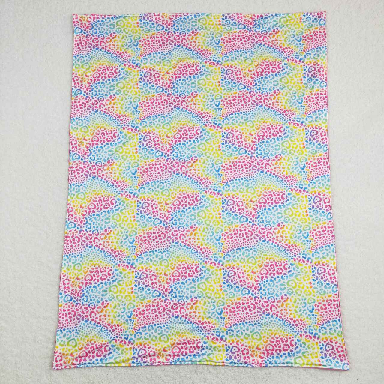 Sibling Baby Kids Hearts Valentines Blankets