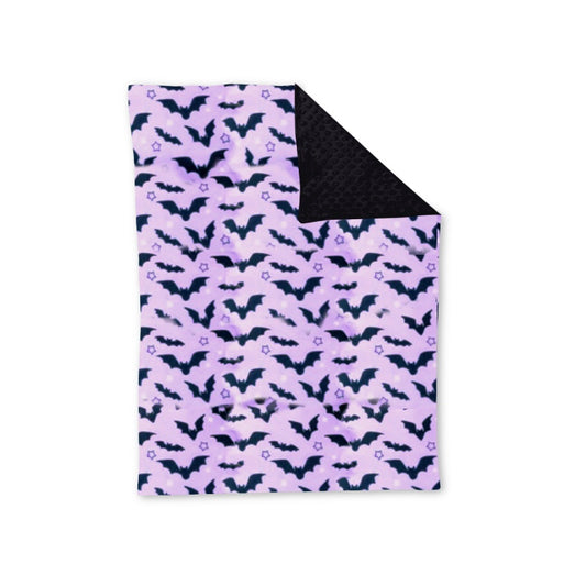 Baby Toddler Halloween Lavender Bats Minky Blankets preorder