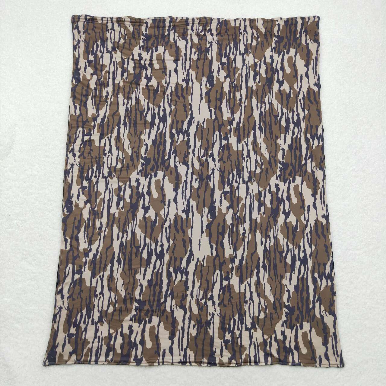 Sibling Baby Toddler Children Hunting Camo Minky Blankets