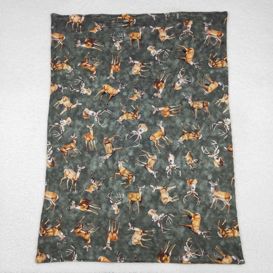 USA Shop Baby Kids Southern Camo Deer Hunting Little Buddy Minky Blankets