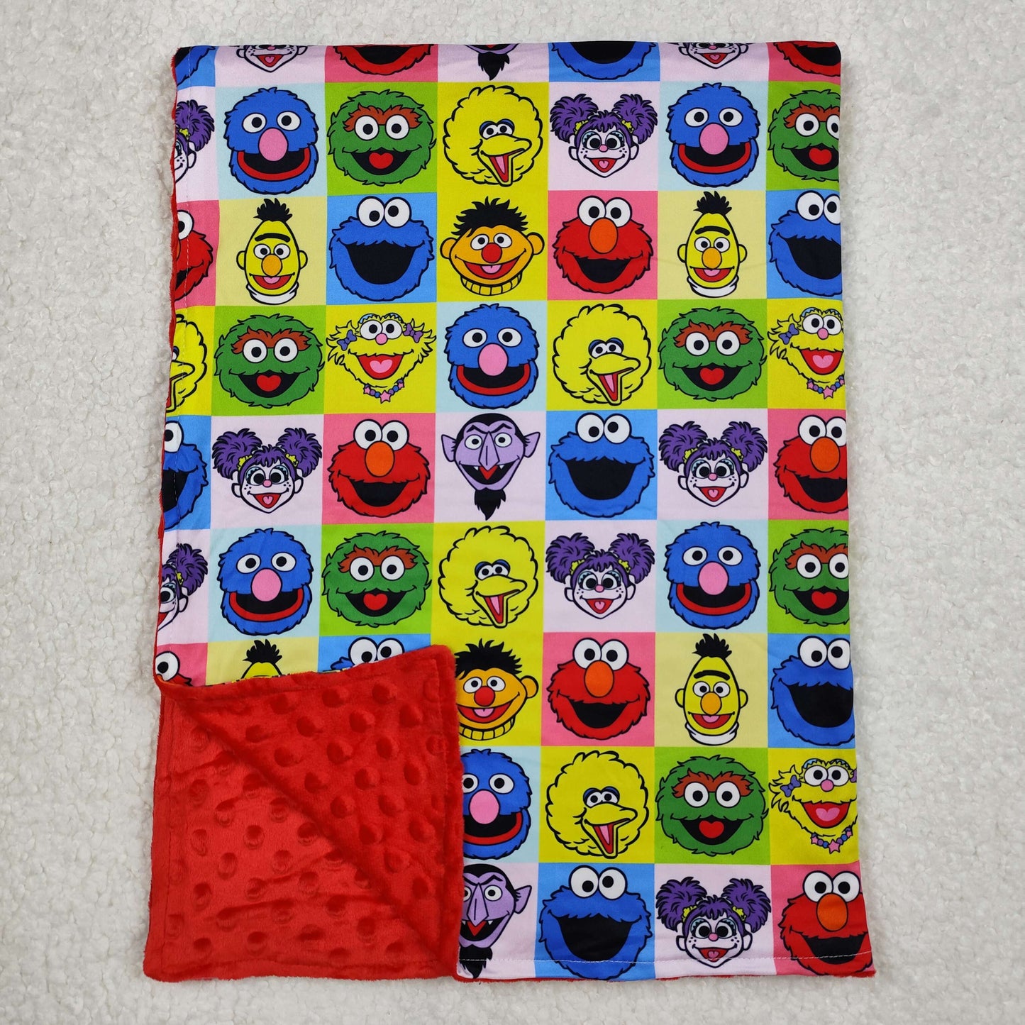 Sibling Baby Kids Cartoon Dolls Blankets