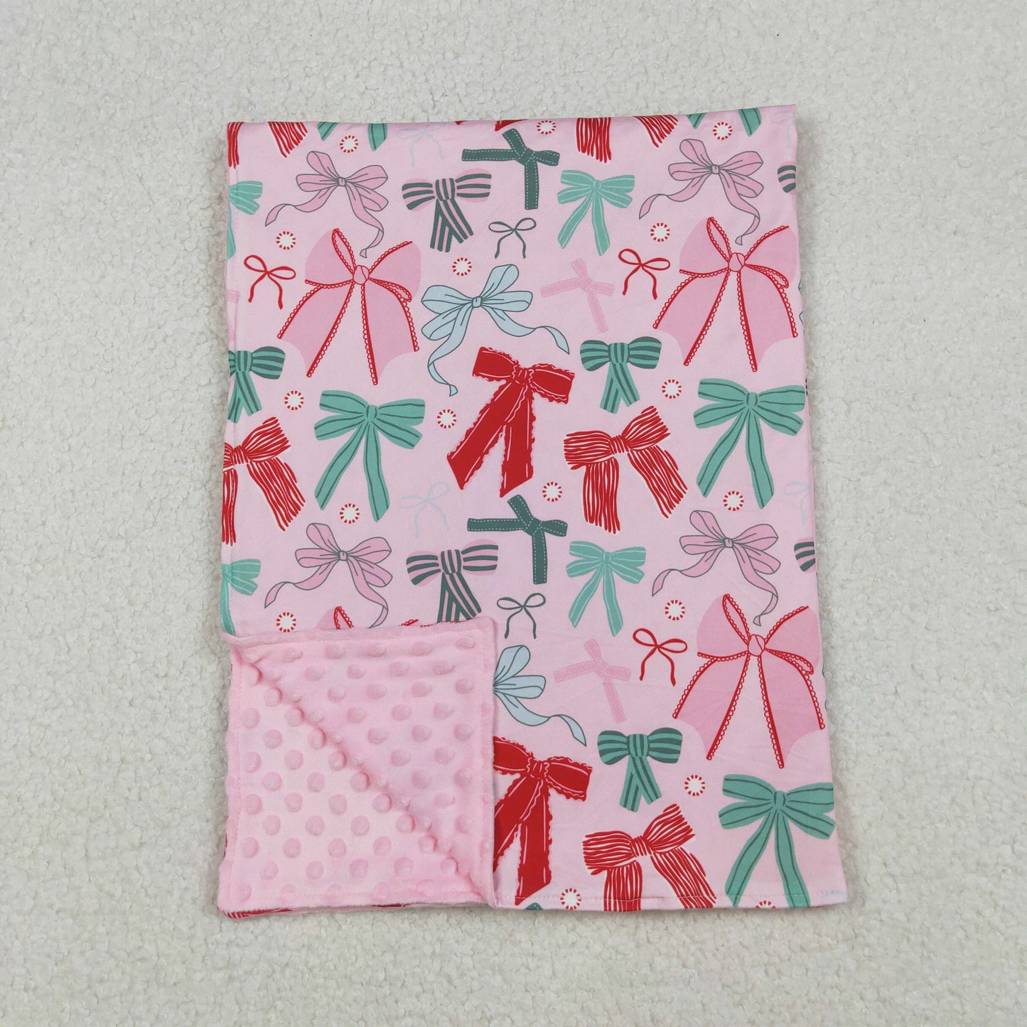 Sibling Baby Kids Flowers Bows Blankets
